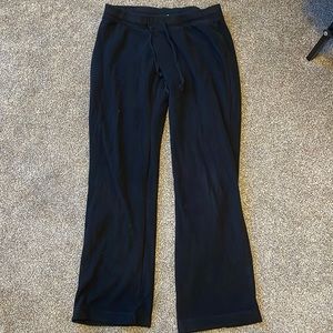 Black, soft, sweat pants